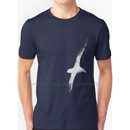Soaring Albatross Print T Shirt 100% Pure Cotton Royal Albatross Wandering Albatross Antarctica Falkland Islands Southern Ocean
