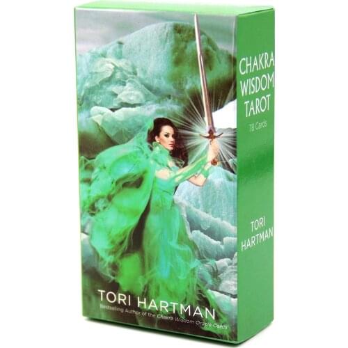 The Chakra Wisdom Tarot Cards Guidebook Cards Deck Occult Divination for Beginners Box Major and Minor Oracle Card