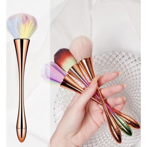 Nail Art Brush Soft Nail Dust Brush UV Gel Nail Polish Nylon Brush For Manicure Professional Nail DIY Design Tools