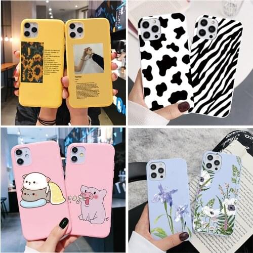 Soft TPU Case For Samsung S21 Ultra S20 FE Lite S8 Plus S7 Edge A02s A30 A51 A41 A91 Note 10 Pro 20 8 9 A6 A8 M31 M51 Cat Case