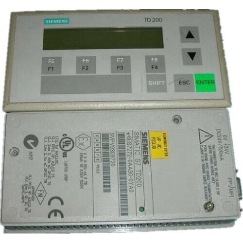 New 6ES7272-0AA30-0YA0 SIMATIC S7 TD 200 text display for siemens