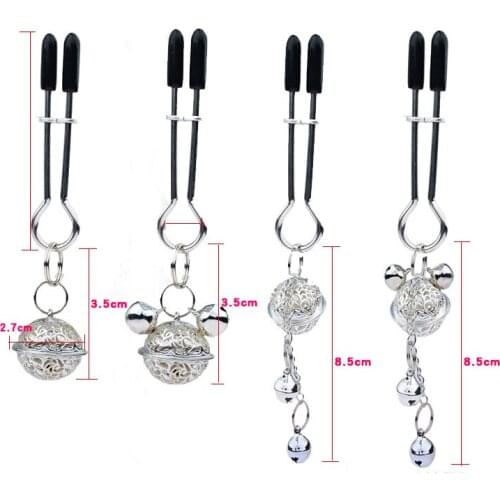 Bells Pendant Nipple Clamp BDSM Accessories Intimate Goods Clamps On Nipples Clitoris For Nipples Sex Tools For Females Lesbian