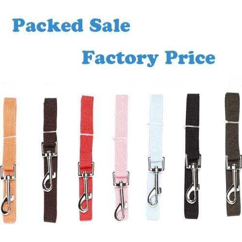 TAILUP High Quality Pet Dog Nylon Adjustable Training Lead 1.2m Dog Leash Dog Strap Rope Traction Harness Collar Leash 4Pcs/lot