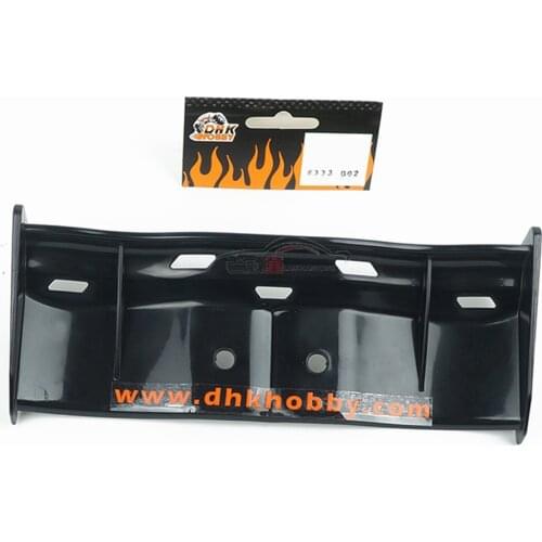 RC Car Parts 8381-808 DHK Hobby Rear Wing White Black Optimus Zombie 8E Genuine Accessories Remote Control Cars 8381 8383 8384