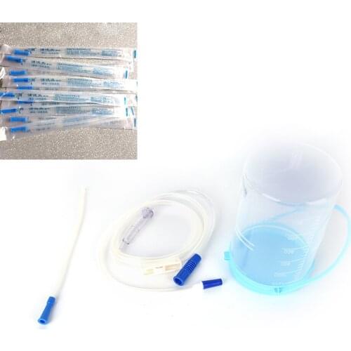 1 Set Enema Kit Bowel Barrel Bag Device Gesen Coffee Intestine Bowel Hydrotherapy Device With 10 Tube Hygiene Drainage Tube