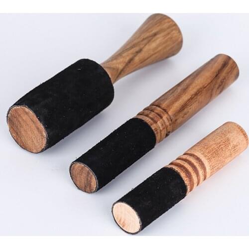 12/18cm Tibetan Singing Bowl Leather Stick Handmade Tibetan Buddhist Meditation Sing Bowl Leather Mallet for Buddha Sound Bowl