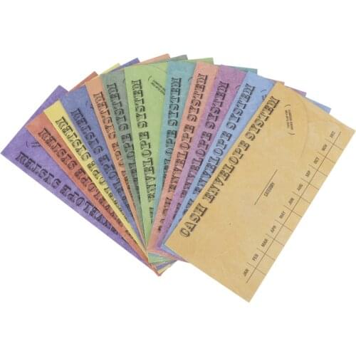 12pcs Cash Envelopes Assorted Money Saving System Budget Envelopes Wallet Spend Plan Sheets with Detector Pen