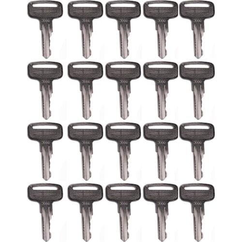 20X Ignition Key 3000 GE83093,83093GT For Genie S40 S45 S60 S65 S80 S85 SX150 SX180 Z-135/70, Z-30/20N Boom Lift Telescopic