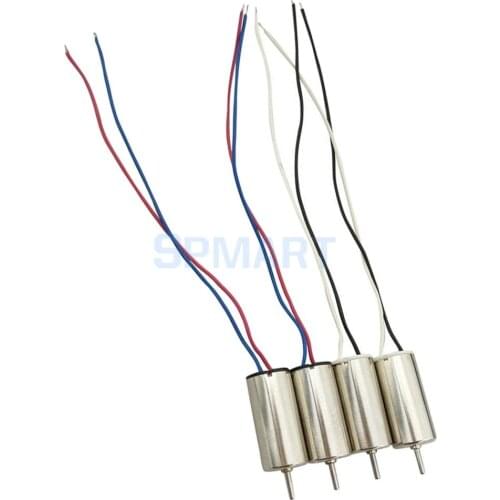 4Pc CW CCW Drone Motors Spare Parts for RC SYMA X22 X22W Quadcopter Aicraft Model Accs