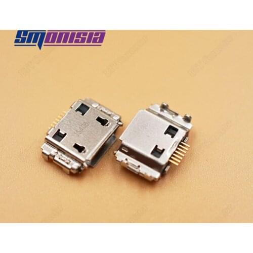 Smonisia 50pcs Original For S5830 N7000 I9220 Mobile Phone Charging Connector Micro USB Jack