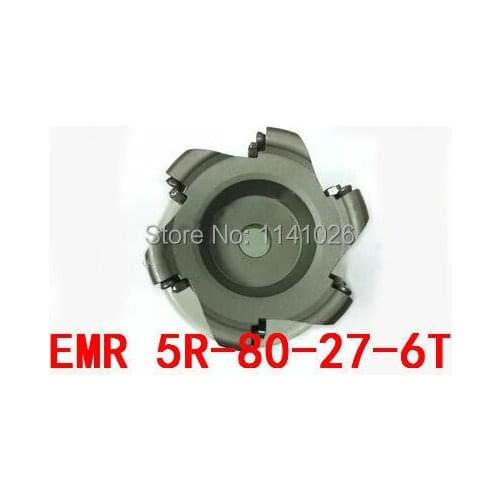 Free Shopping EMR 5R-80-27 -6T Face End Milling Cutter Indexable Flat Roughing Cutting ,CNC Milling Cutter