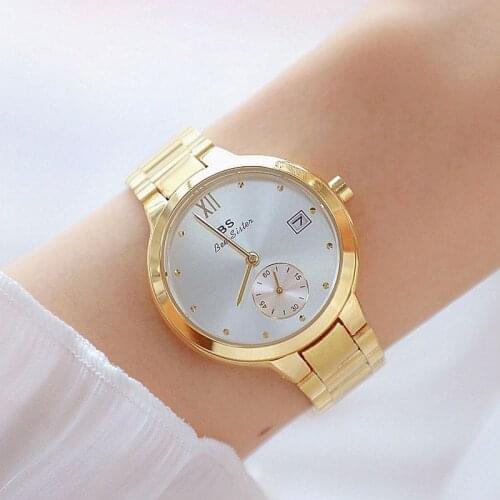 Watches Woman 2020 Famous Brand Unique Ladies Watches Stainless Steel Waterproof Gold Women Wrist Watches Montre Femme 2020