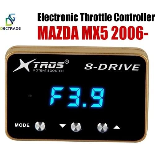 Dectrade Car Electronic Throttle Controller Racing Accelerator Potent Booster For Mazda MX-5 2006- Tuning Parts 8 Drive