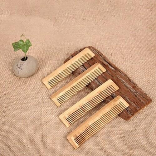 5Pcs Wooden Comb Bamboo Massage Hair Combs Natural Anti-static Hair Brushes