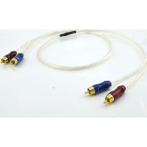 Odin Super Reference Audio Interconnect cable with Gold plated Carbon fiber RCA plug