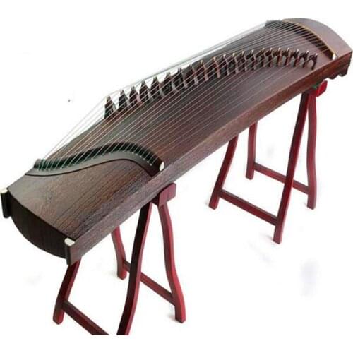 Whole paulownia High Quality China Guzheng music platane Professional Blank playing guzheng Zither 21 Strings Full Accessories