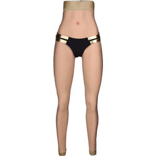 6G Fake Vagina Panty Realistic Full Silicone Ankle-length Silicone Panty Crossdresser Transvestite Dragqueen Transgender Cosplay