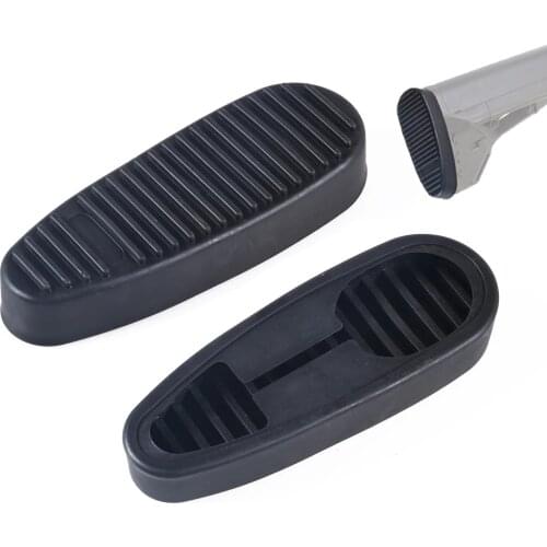 Tactical Stock Recoil Pad Fit for AR15 M4 Ribbed Stealth Slip on Rubber Buttstock Pad Rifle Gun Accessories