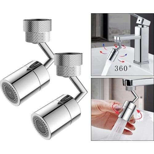 720° Universal Splash Filter Faucet Spray Head Anti Splash Filter Faucet Children Movable Kitchen Tap Water Saving Nozzle