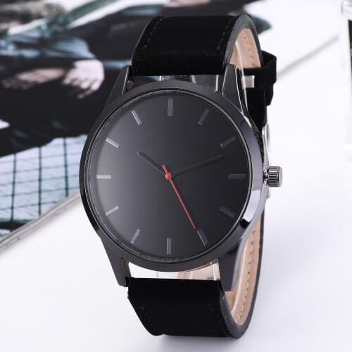 High-grade fashionable and casual mens watch fashion business quartz watch abrasive leather belt Watch064