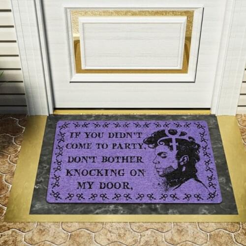 2021 Year Of The Ox Purple Door Mat Door Mat Party Decor Entrance Mats Floor Carpet Bedroom Area Rug
