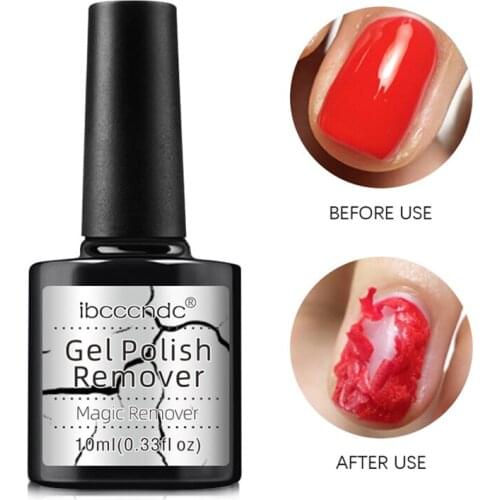 3pcs/set Gel Polish Burst Soak Off Remover Cleaner Burst Gel Solution Nail File Manicure For Removing Gel Removal Wraps