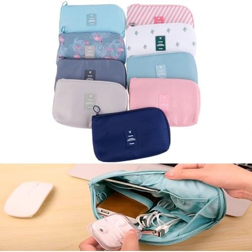 7 Style Travel Waterproof Portable Flamingo Makeup Bag Toiletry Kits Cosmetic Bag Women Necessaire Make Up Bag