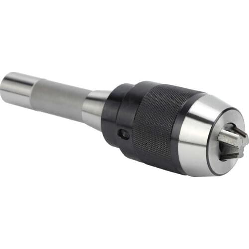 APU13-R8-7/16 Integral Keyless Drill Chuck with Straight Shank Lathe Hardware Tools Accessories