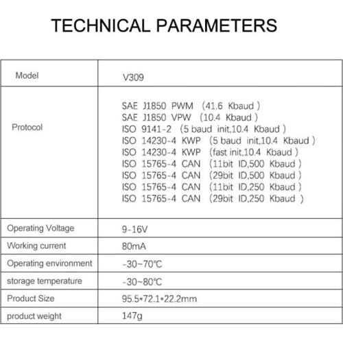 Automotive Car Vehicle Engine Diagnostic Scanner Code Reader Scan Tools