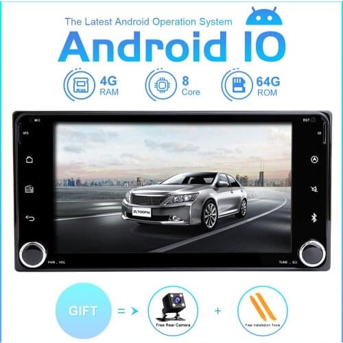 ZLTOOPAI Car Multimedia Player 2 Din For Toyota Universal RAV4 COROLLA CAMRY VIOS HILUX Terios Land Cruiser 100 Auto Radio GPS