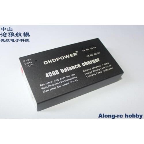 Free shipping: 1-4Cells 1-4S Li-Po/ life 3.7V 7.4v 11.1v 14.8 Battery 450B balance Charger For RC AIRPLANE Boat CHARGER