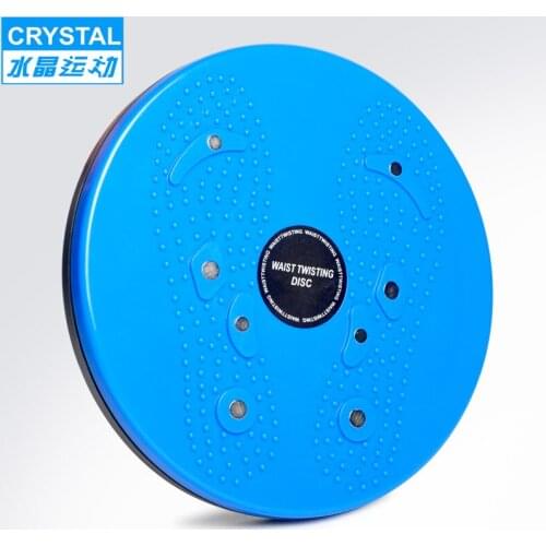 G disc crystal genuine thin waist and leg fitness equipment, household plastic waist twist turn waist disc twisting disc