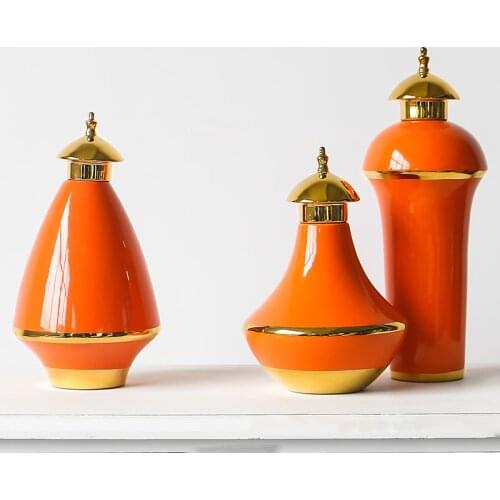 Nordic Luxury Phnom Penh Ceramic Pot Minimalist Hotel Club Wine Cabinet Porch Crafts Decorationhome Decoration Accessories Gifts