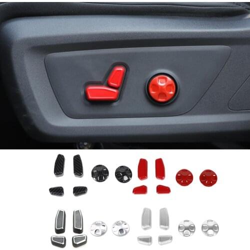 ABS Electric Seat Adjustment Switch Button Cover Fit for Jeep Grand Cherokee 2011-2021 Cherokee 2014+ Commander 2018