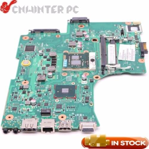 NOKOTION V000218010 V000218080 6050A2332401 For Toshiba Satellite L650 Laptop Motherboard HM55 UMA DDR3 Free CPU
