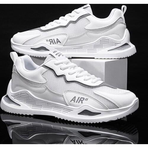 Mens Shoes 2021 Summer New Shoes Mens Shoes Large Size Mens Mesh Flying Shoes Trend Sports Shoes