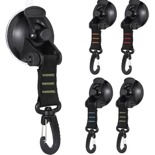 Key Holder Wall Portable Car Tent Suction Cup Wall Hook Kitchen Bathroom Organizer Hangers Home Accessories Hooks for Hanging