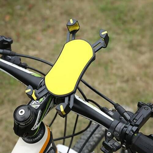 New 1 pc Phone Holder PVC Bicycle Mobile Phone Rack Electric Motorcycle Navigation Bracket Shockproof Waterproof Fixed Frame