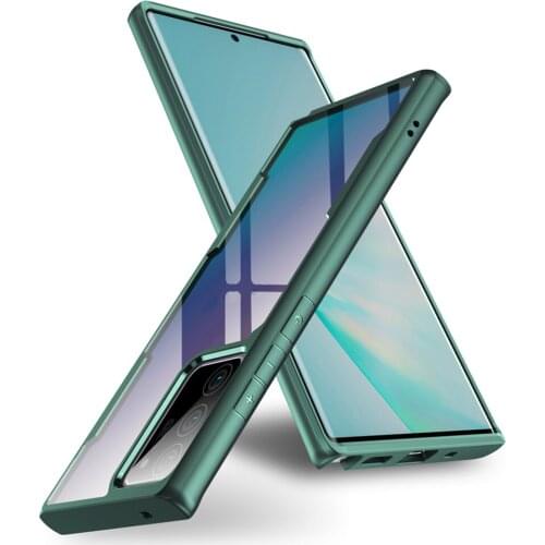 Transparent Shockproof Shell Phone Case for Samsung Note20/Note20 Plus Protective Back Cover Case