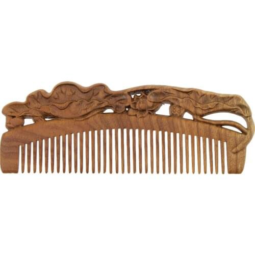 Hair Brush Sandal Wood Comb Static Natural Hairbrush Massage Hair Loss Care
