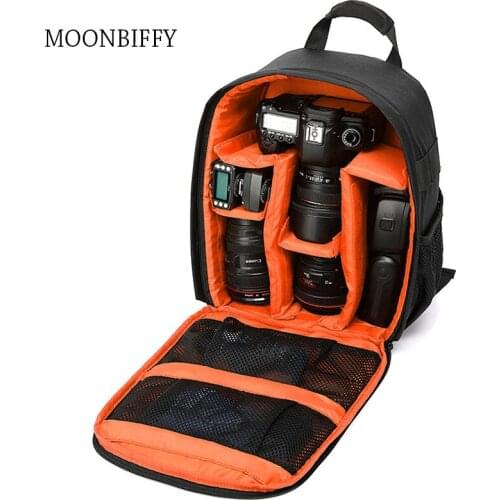 Camera Bag Digital Dslr Bag Waterproof Shockproof Breathable Camera Backpack for Nikon Canon Sony Small Video Photo Bag Backpack