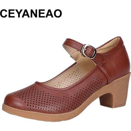 CEYANEAOHigh heel dance shoes ballroom dance shoes for girls woman latin dance shoes salsa tango mary jane shoes for women