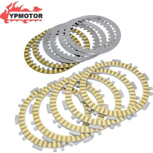 11pcs/Set TMAX500 Motorcycle Scooter Engine Friction Clutch Plates Steel For Yamaha TMAX 500 T-MAX500 XP500 XP 500 01-11