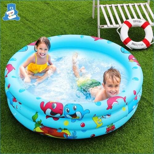 150cm Round Family Kids Adult Inflatable Swimming Pool Outdoor Garden Yard Water Floating Basin Bathtub Summer Kids Play Toys
