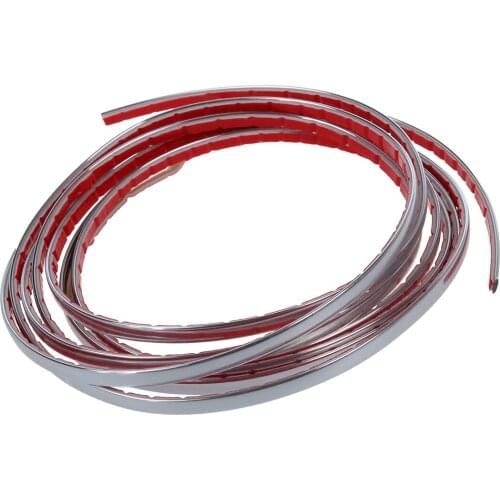 Chrome adhesive silver tape 7MM 3 m auto