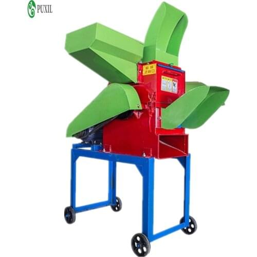 New type 600 feed crusher agricultural food processing straw / hay silage / straw cutter 220V / 380V 3KW 2800 rev / min