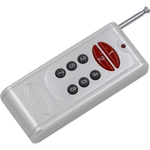 Hot Sales 1pcs 8CH 12CH RF Wireless Remote Control Transmitter with Tracking Number 315/433.92MHZ