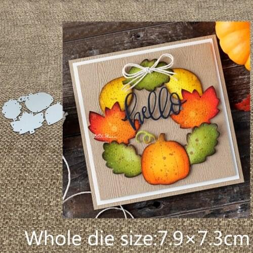 XLDesign Craft Metal Cutting Dies stencil mold Stitched Foliage decoration scrapbook Album Paper Card Craft Embossing die cuts