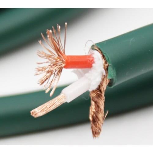 New audio OFC pure Copper audio cable Bulk rca cable Cable