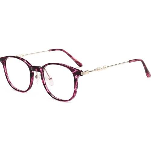 2021 Oval Metal Rhinestone Frame for Glasse Eye Latest Glasses Unisex